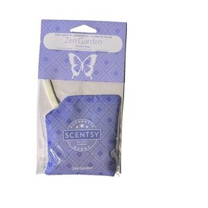 Scentsy Zen Garden Scent Pak Fragrance Sachet New Purple Floral Geometric